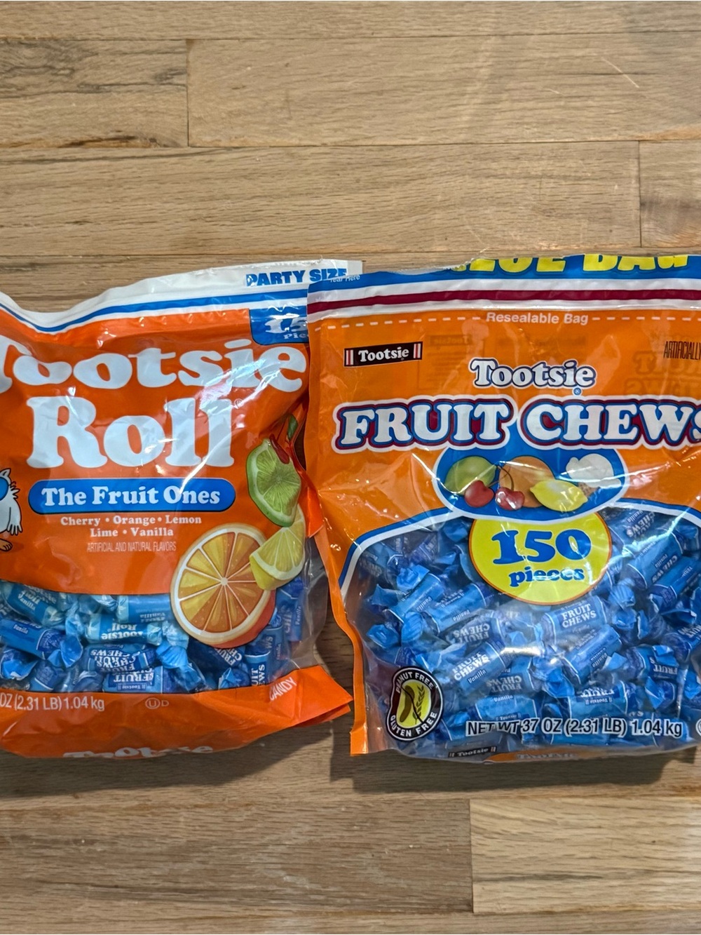 Tootsie Roll Fruit Chews - Blue (Vanilla)